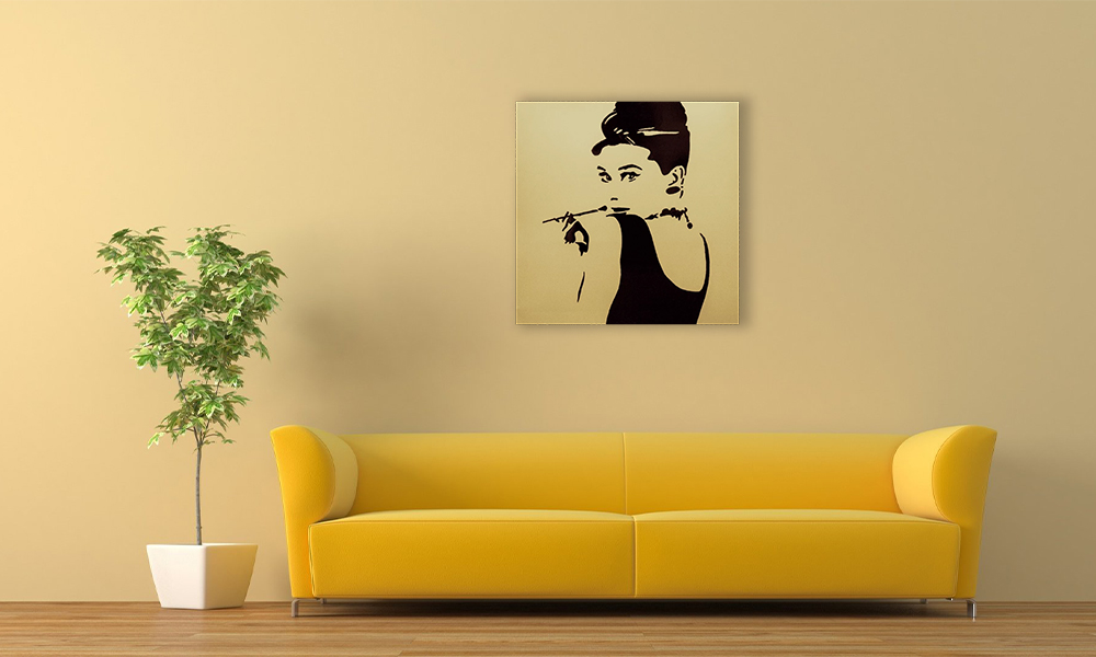 malování ohřívače od Audrey